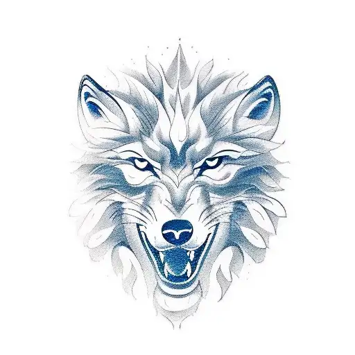 Wolf And Lion To Represent Resilience And Self Development