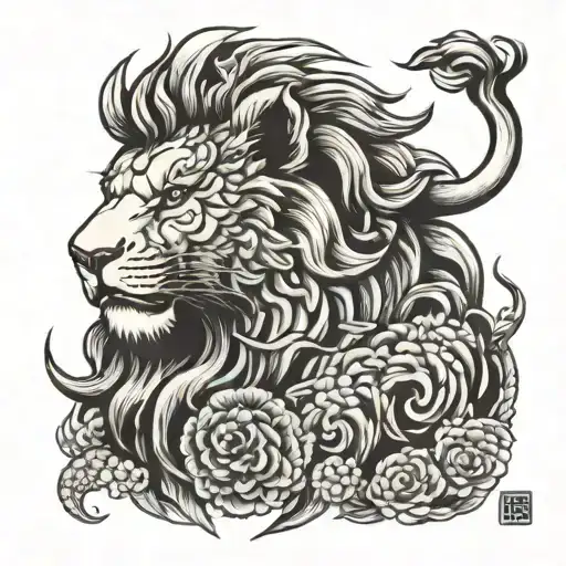Lion Head Profile Holding
