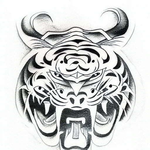 Samurai Wrestling Tiger