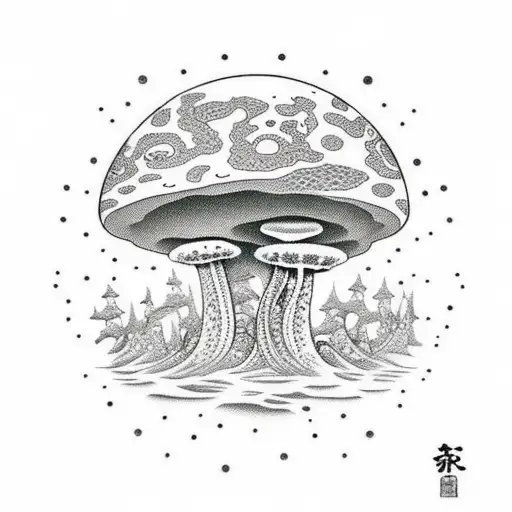 Psy Mushroom From Earth To The Moon