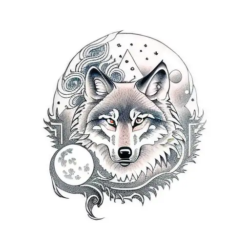 Jack Of All Trade Wolf And Bright Moon