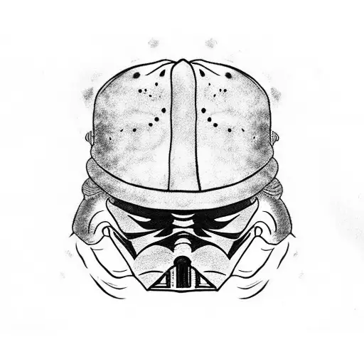 Hat Darth Vader In Fire