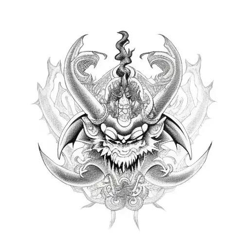Sigil Of Baphomet Aries Dragon
