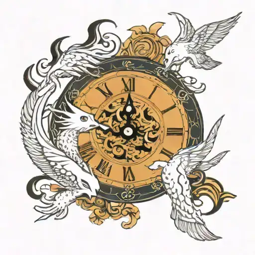 Clock And Sagittarius Zodiac