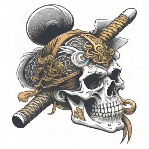 Samurai Skull