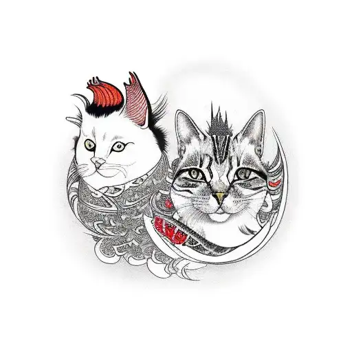 The Cat And The Rooster