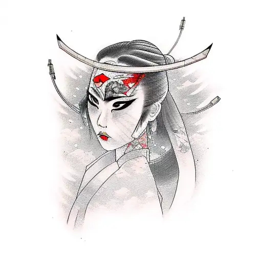 Girl With Superpower Katana