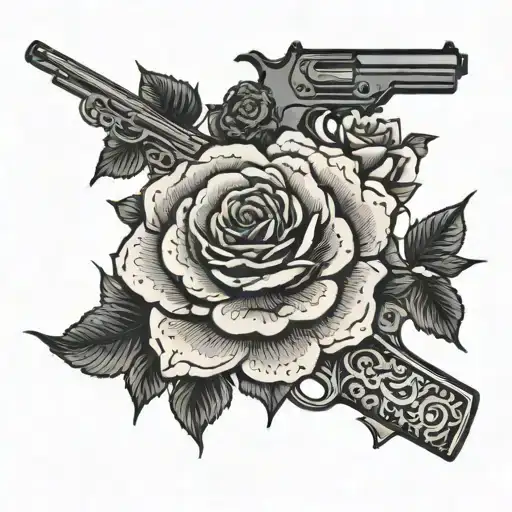 Roses And Gun