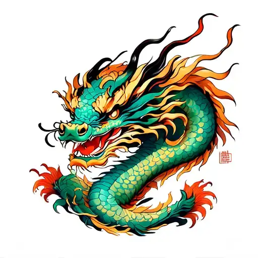 Dragon On The Shoulder