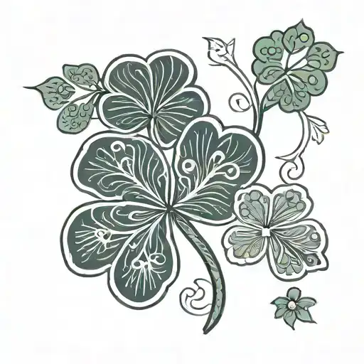 Irish-polish Clover Leaf
