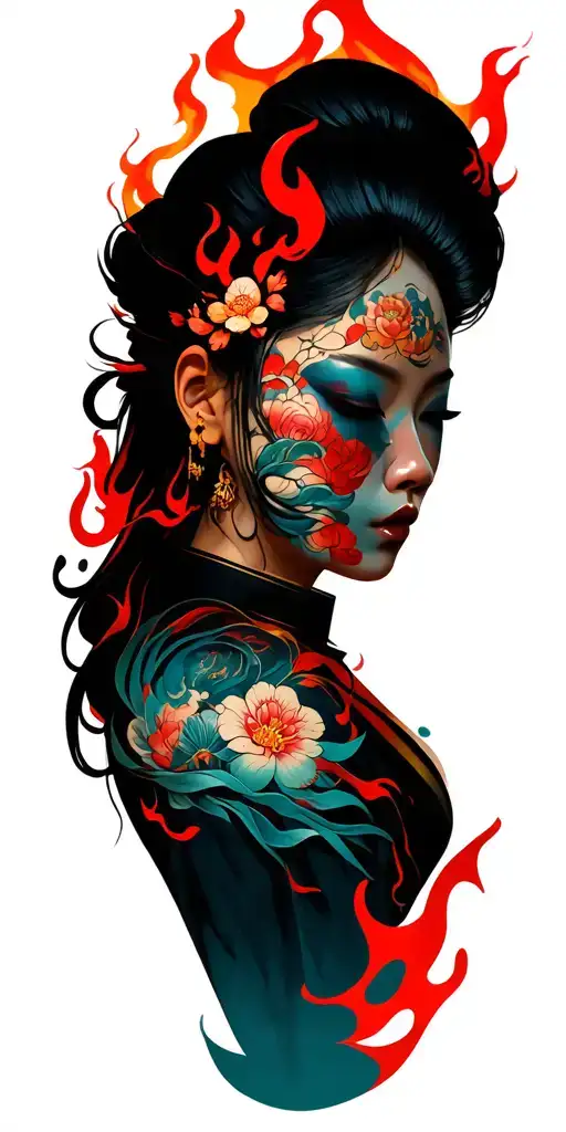 Phenoix Flames Shooting