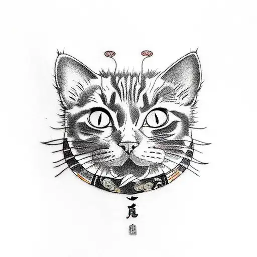 Cat Tortoiseshell Jumping