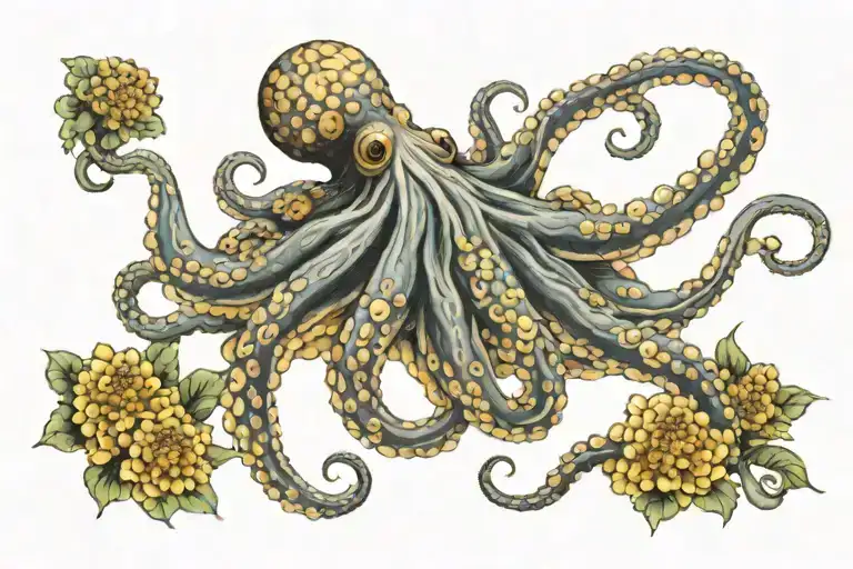 Octopus Water Chrysanthemum