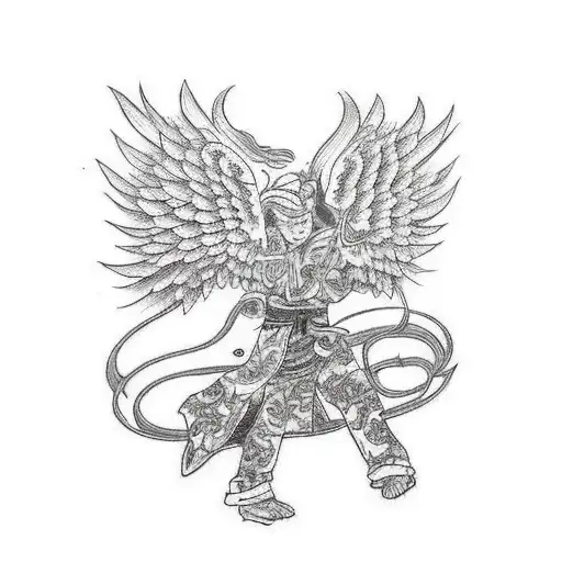 Angel Dancing With Demon