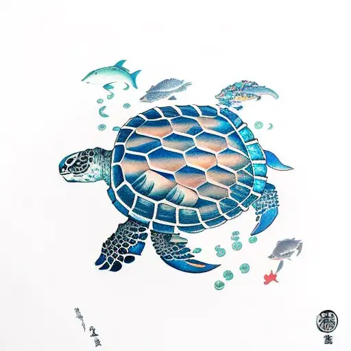 Deep Sea Turtle More Traditional