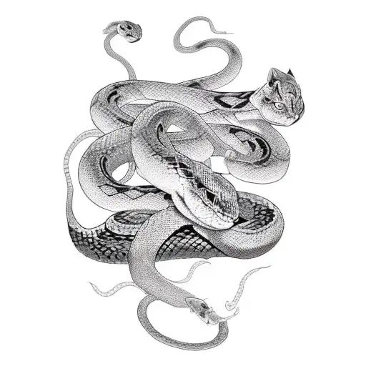 Snake Hanya Mineky Neko