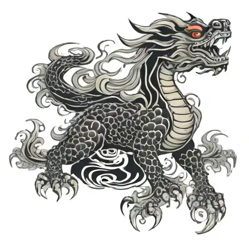 Foo Dog Dragon