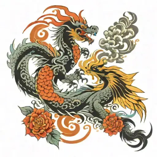 Dragon And Phoenix
