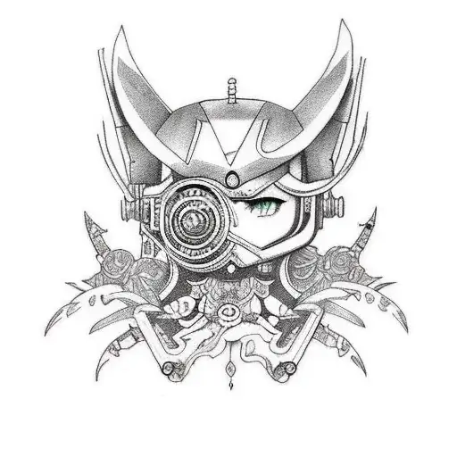 Rebecca From Cyberpunk Edgerunner Anime Chibi