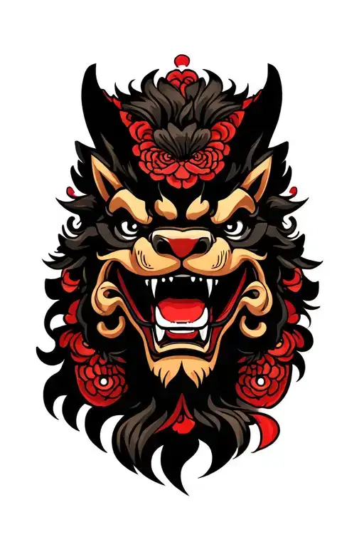 Foo Dog Head