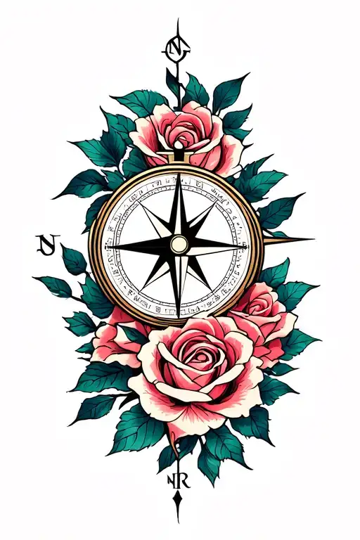 Compass And Roses