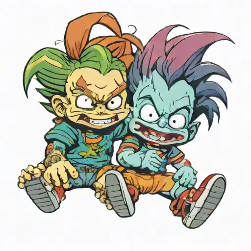 Chucky And Rugrats Chuckie Finster Gemini