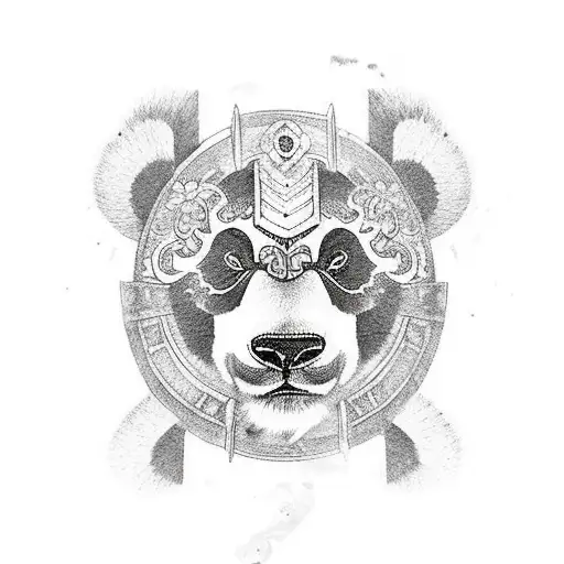 Panda With Armor
