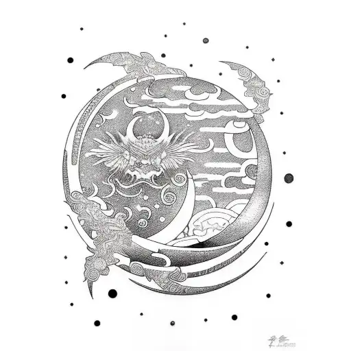 Moon Freedow Sorrow Black And Red