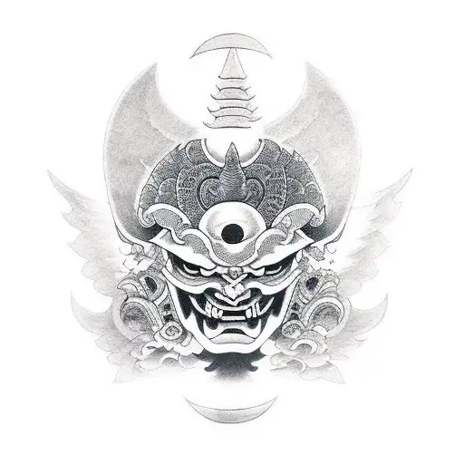 Oni Mask Duality With Angel