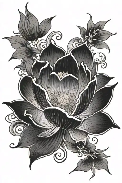 Lotus Flower Large