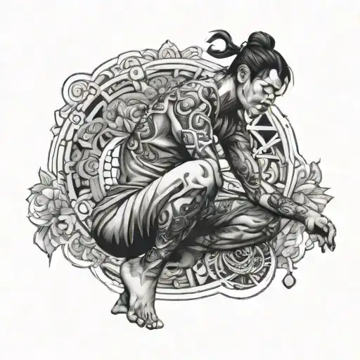 Atlas Holding Mandala Design