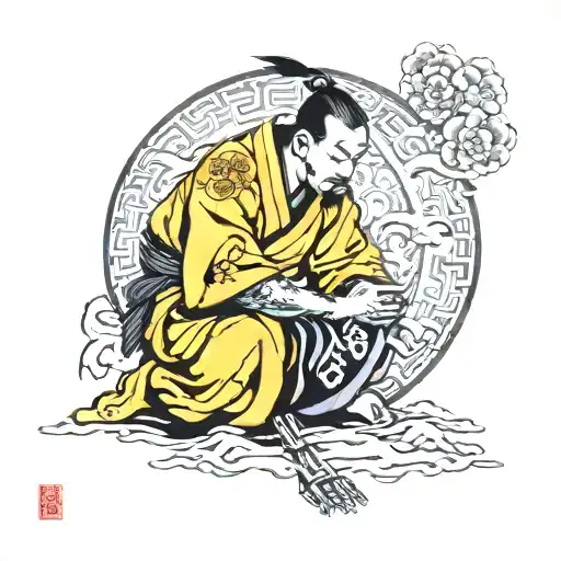 Japanese Warrior Converts To Christian Monk