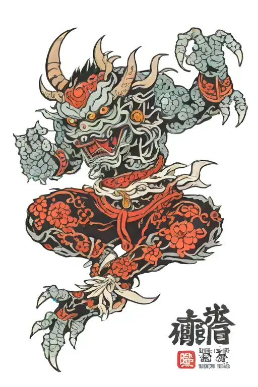 Japanese Animal Demon