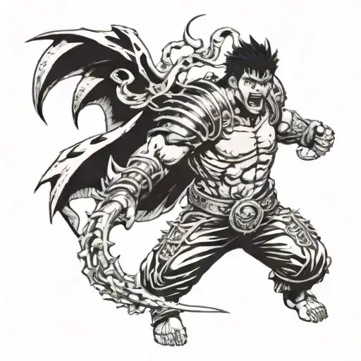 Berserk Guts Rage Mode