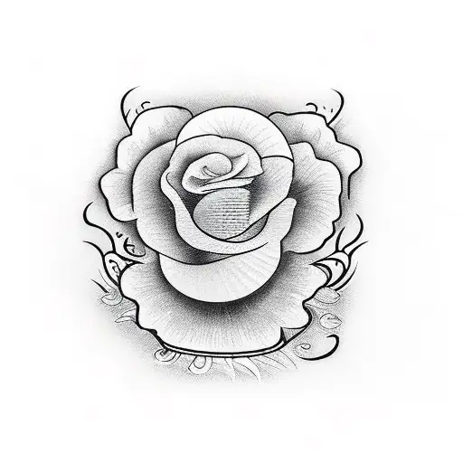 Katana Japanese Sword Wit A Little Bit Rose