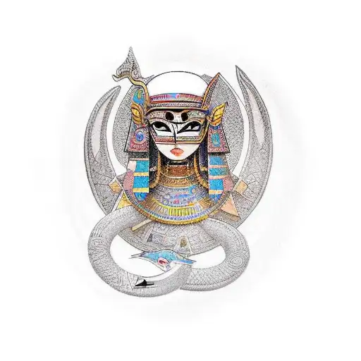 Zelda With Egyptian Goddess