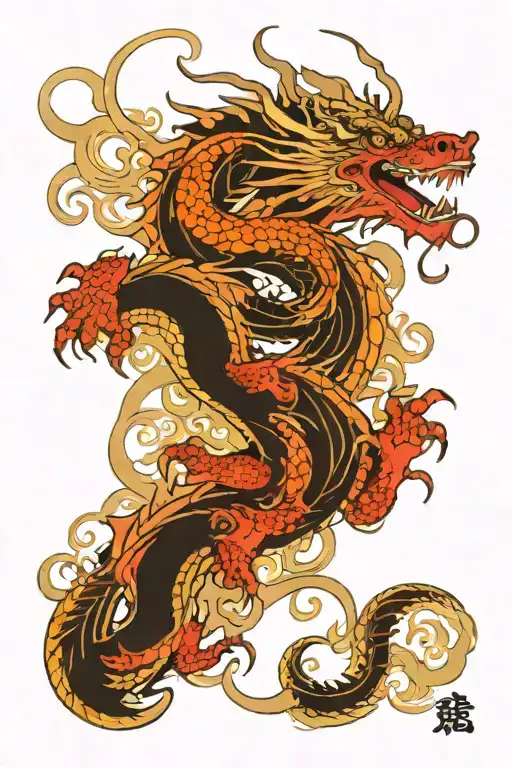 Dragon And Graphics Location Hand