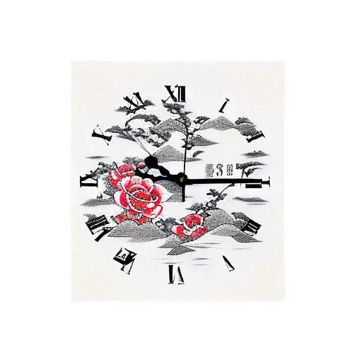 Rose Clock