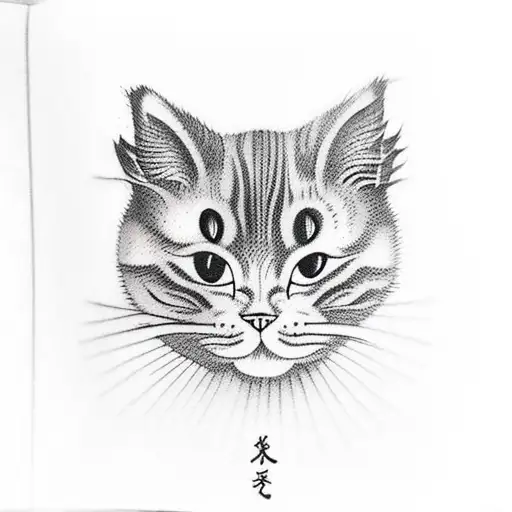 Black Cute Small Cat