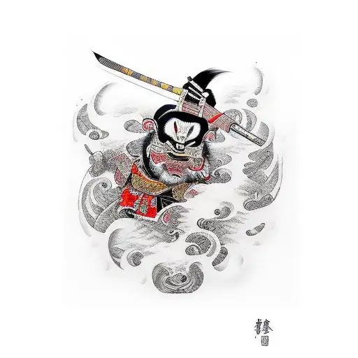 Samurai Pinguin
