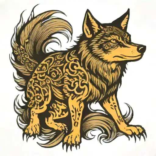 Old Slavonic Wolf