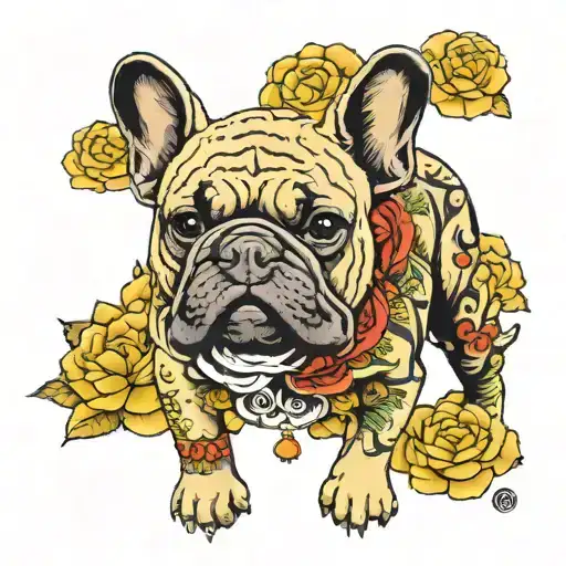 French Bulldog Storm Love