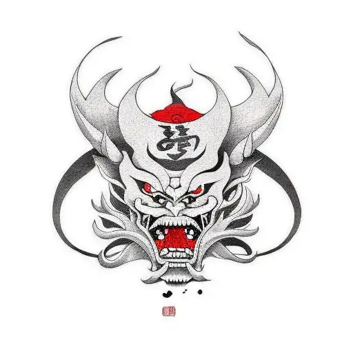 Japanese Demon Heads