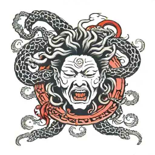 Medusa And Blood
