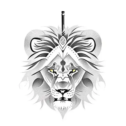 Lion With Katana