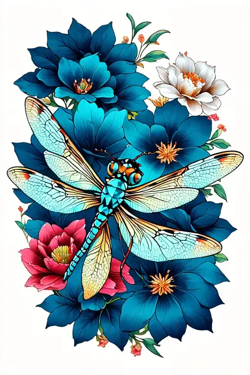 Dragonfly Made Of Diamond