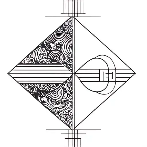 Gemini And Aquarius Patern Geometrical