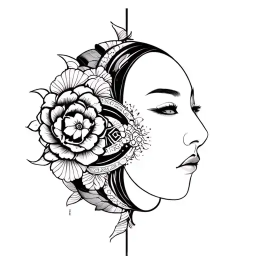 Gemini And Aquarius Patern Geometrical