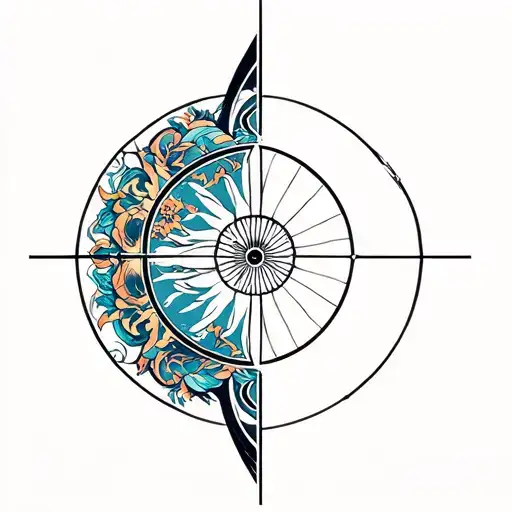 Gemini And Aquarius Patern Geometrical