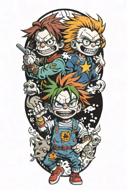 Chucky And Rugrats Chuckie Finster Gemini